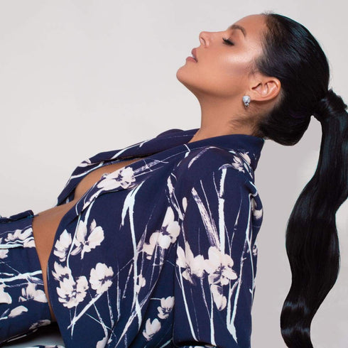 Panthera by Keysi Sayago | 18k White Gold | Cubic Zirconia Crystal Earrings